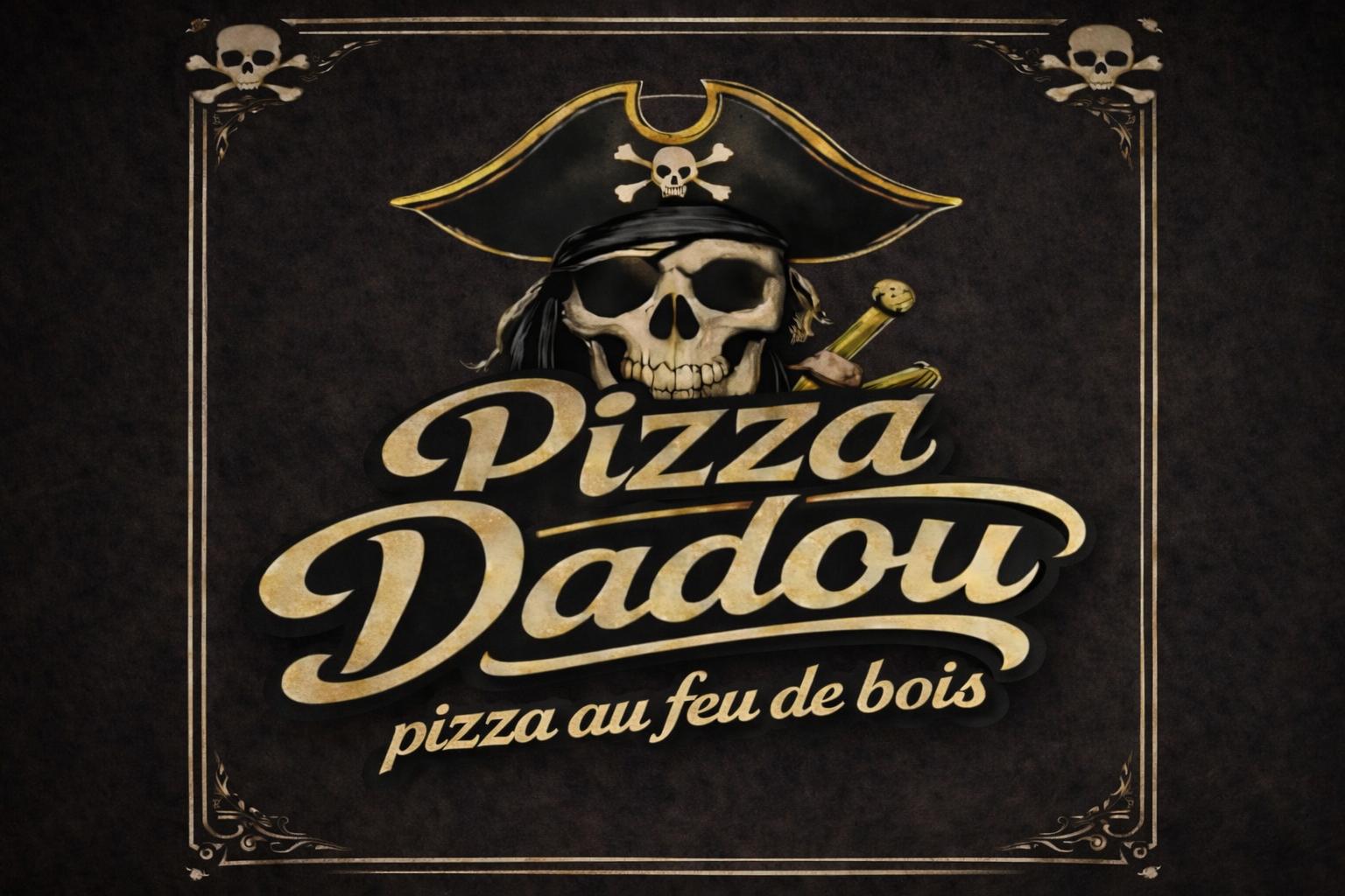Pizza artisanale gourmande de Pizza Dadou au feu de bois
